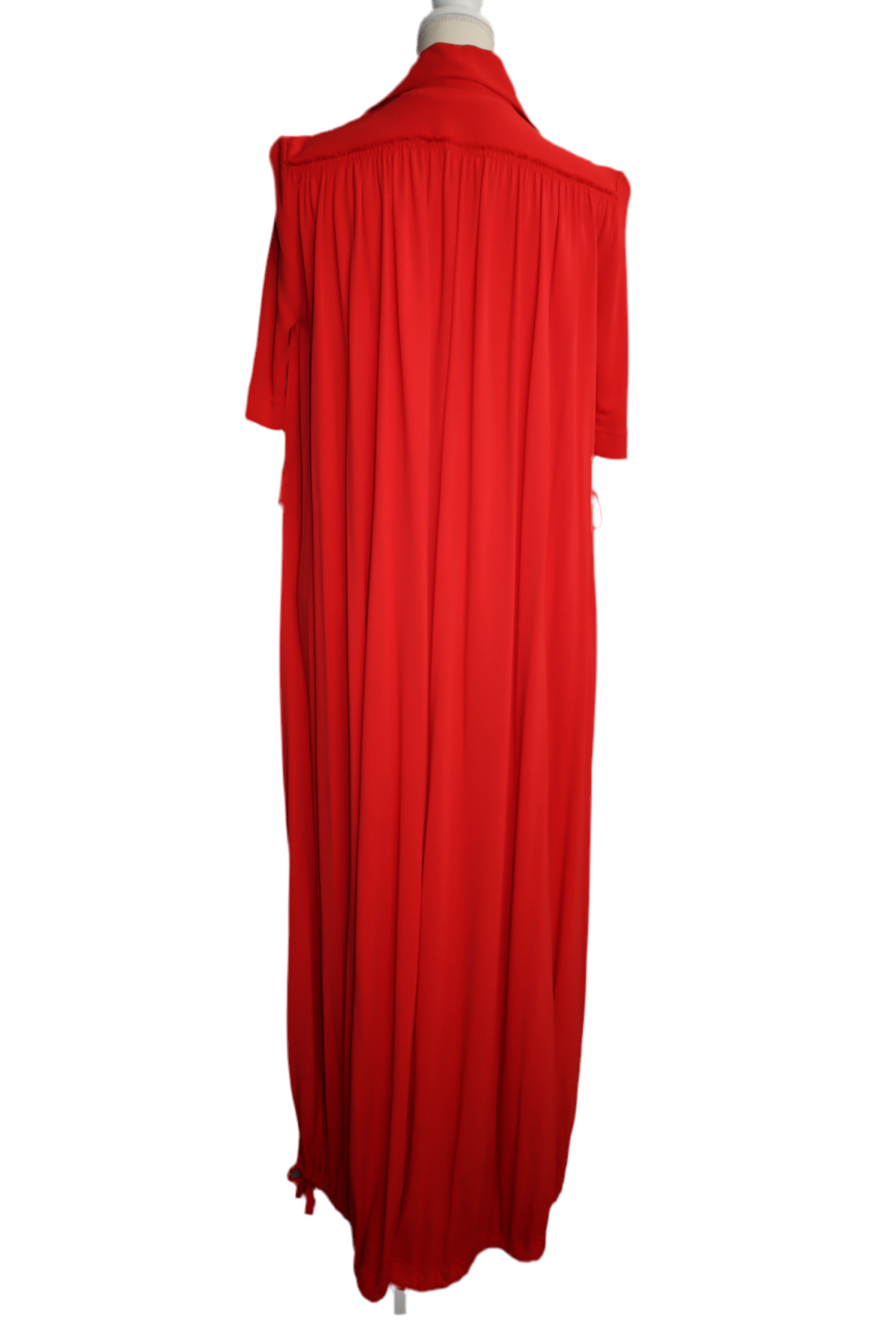 Pre-Owned Red Burberry Long Dress