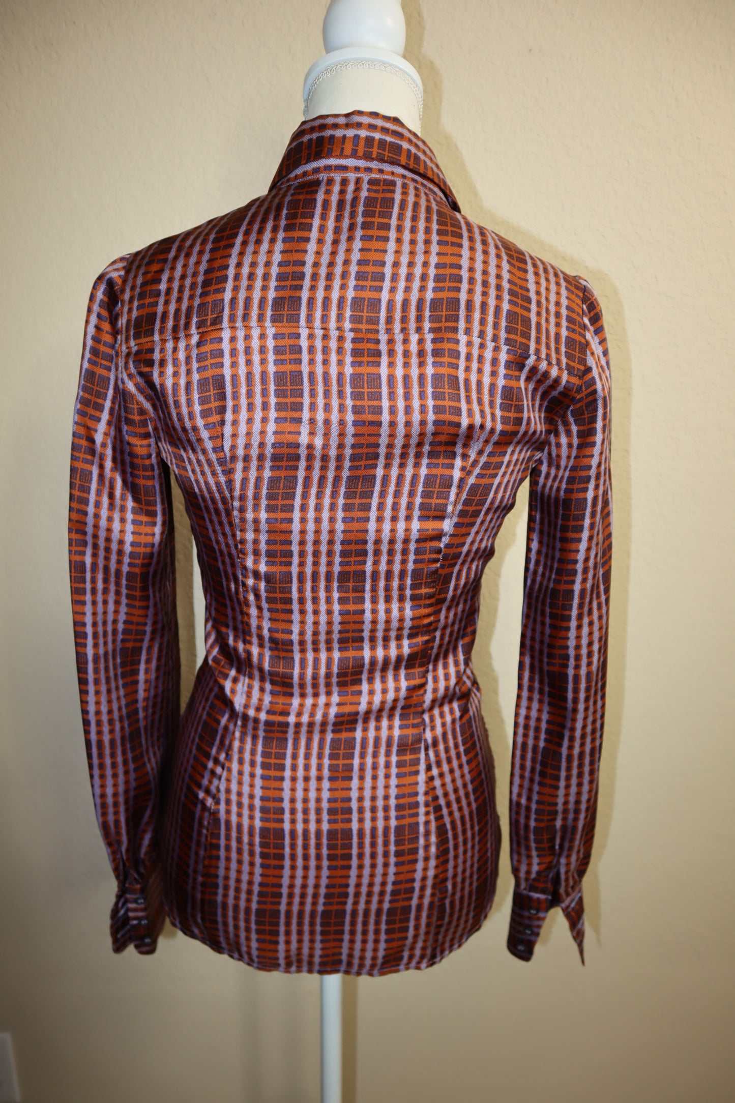 Pre-Owned Prada Button up Silk Top