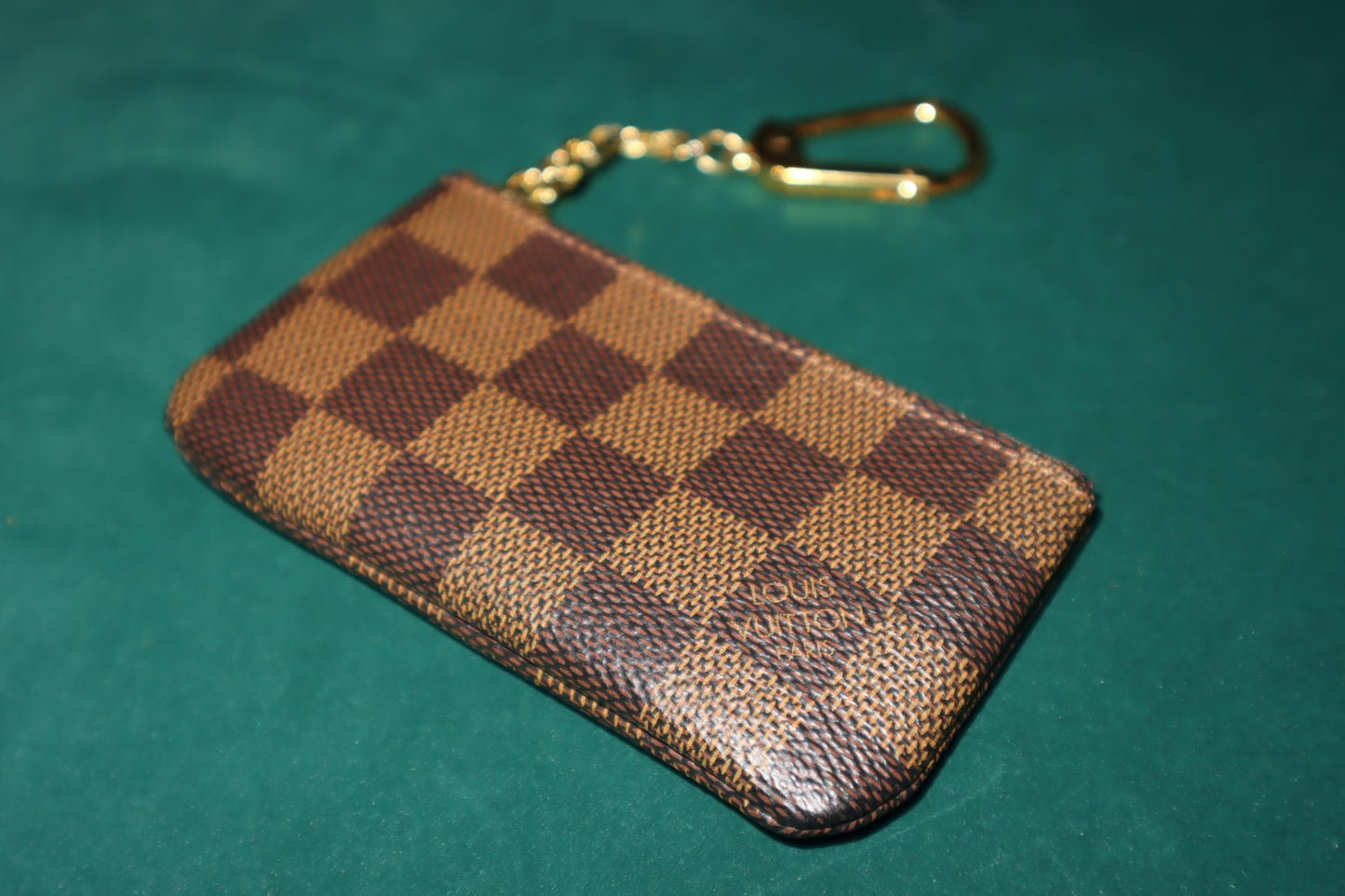 Pre-Loved Louis Vuitton Damier Ebene Key Pouch