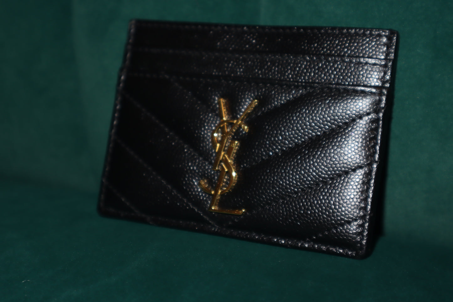 Pre-Owned Saint Laurent Cassandré Matelassé Card Case