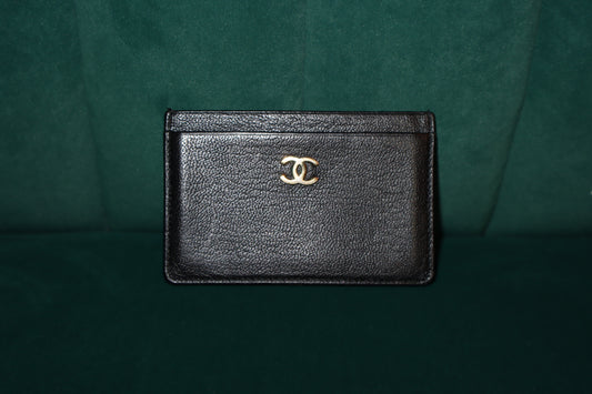 Pre-Owned Chanel Business Card Case Coco Mark Womens Card Case