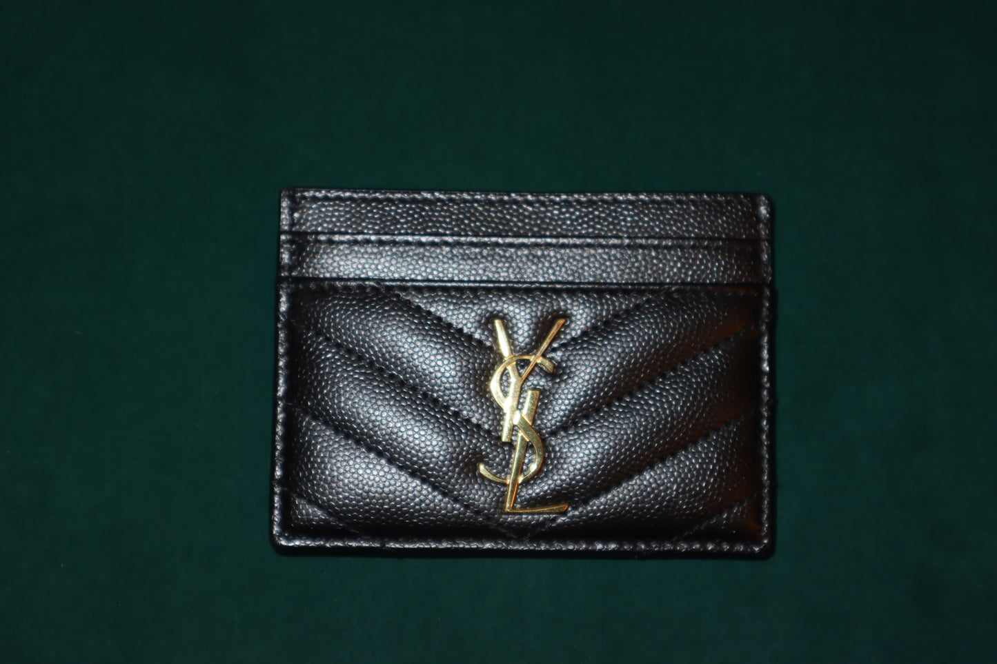 Pre-Owned Saint Laurent Cassandré Matelassé Card Case