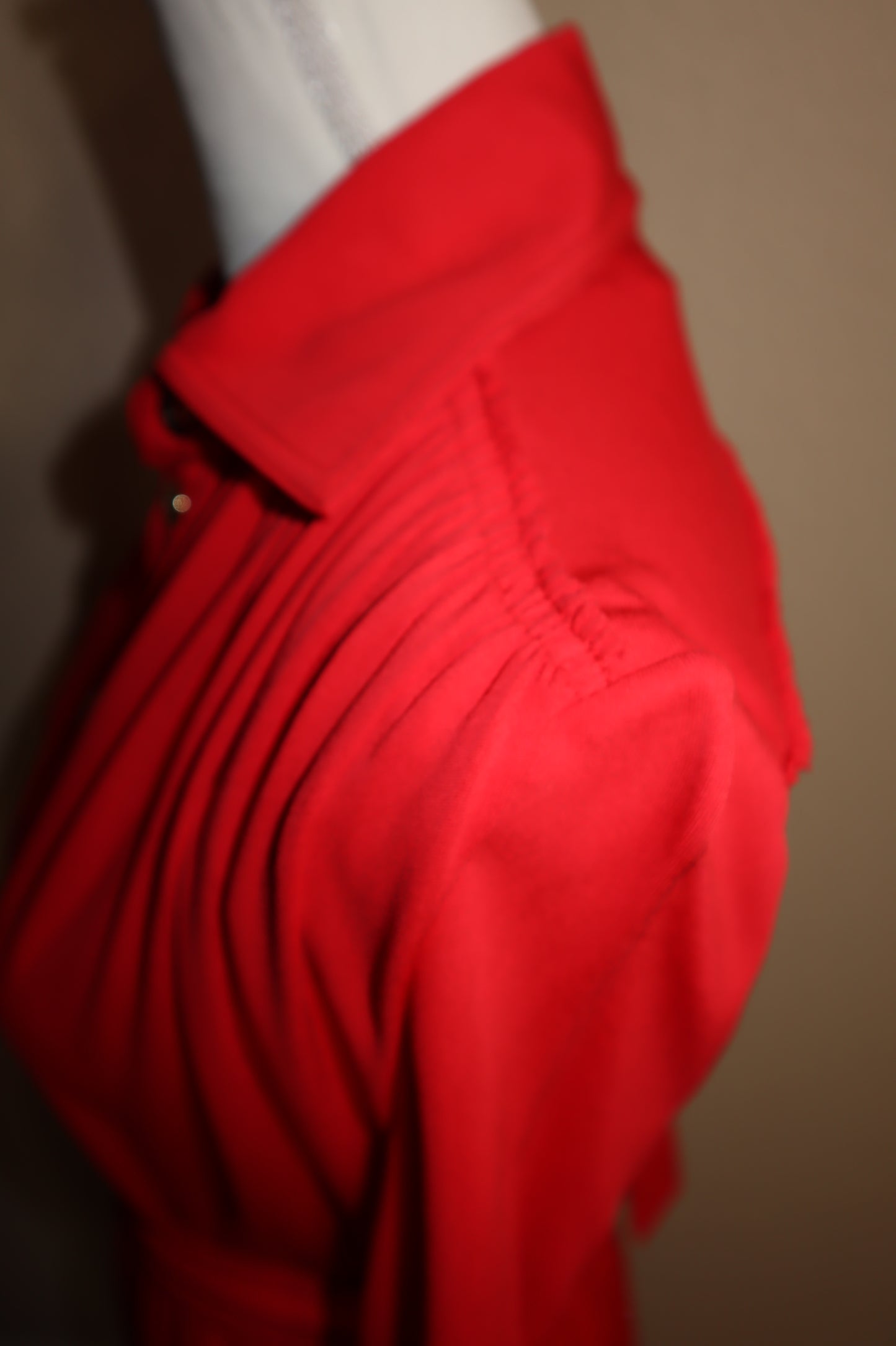 Pre-Owned Red Burberry Long Dress