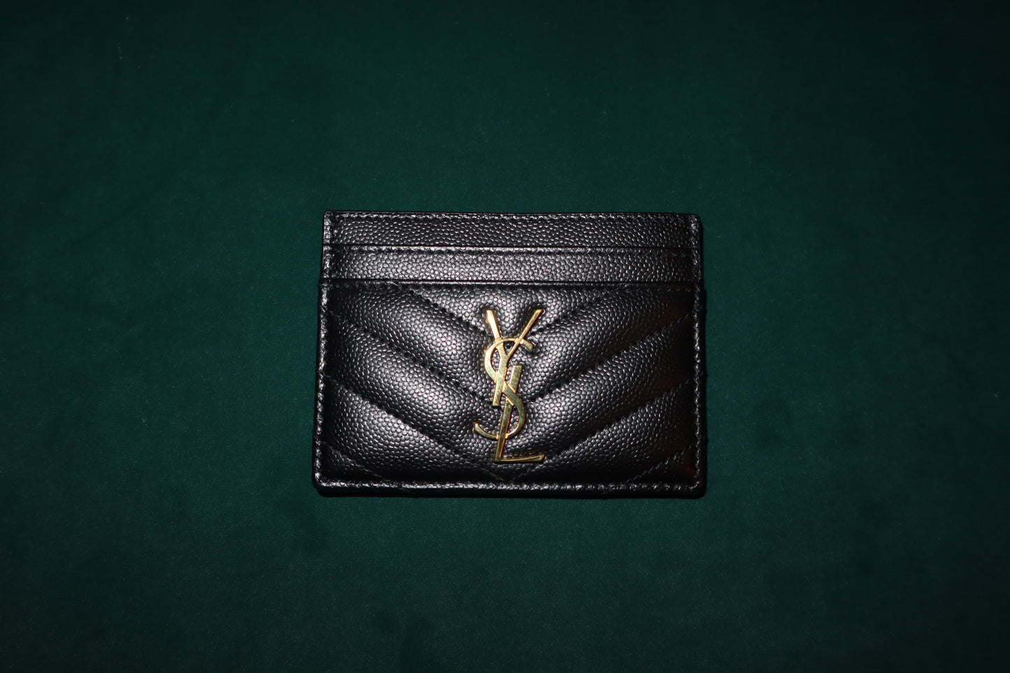 Pre-Owned Saint Laurent Cassandré Matelassé Card Case