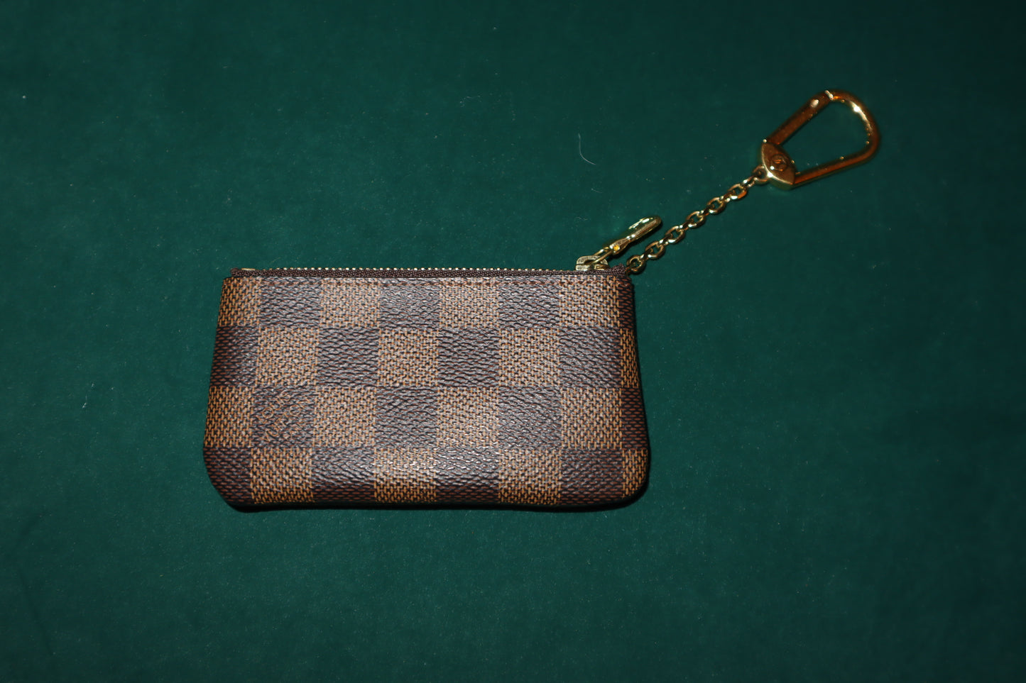 Pre-Loved Louis Vuitton Damier Ebene Key Pouch