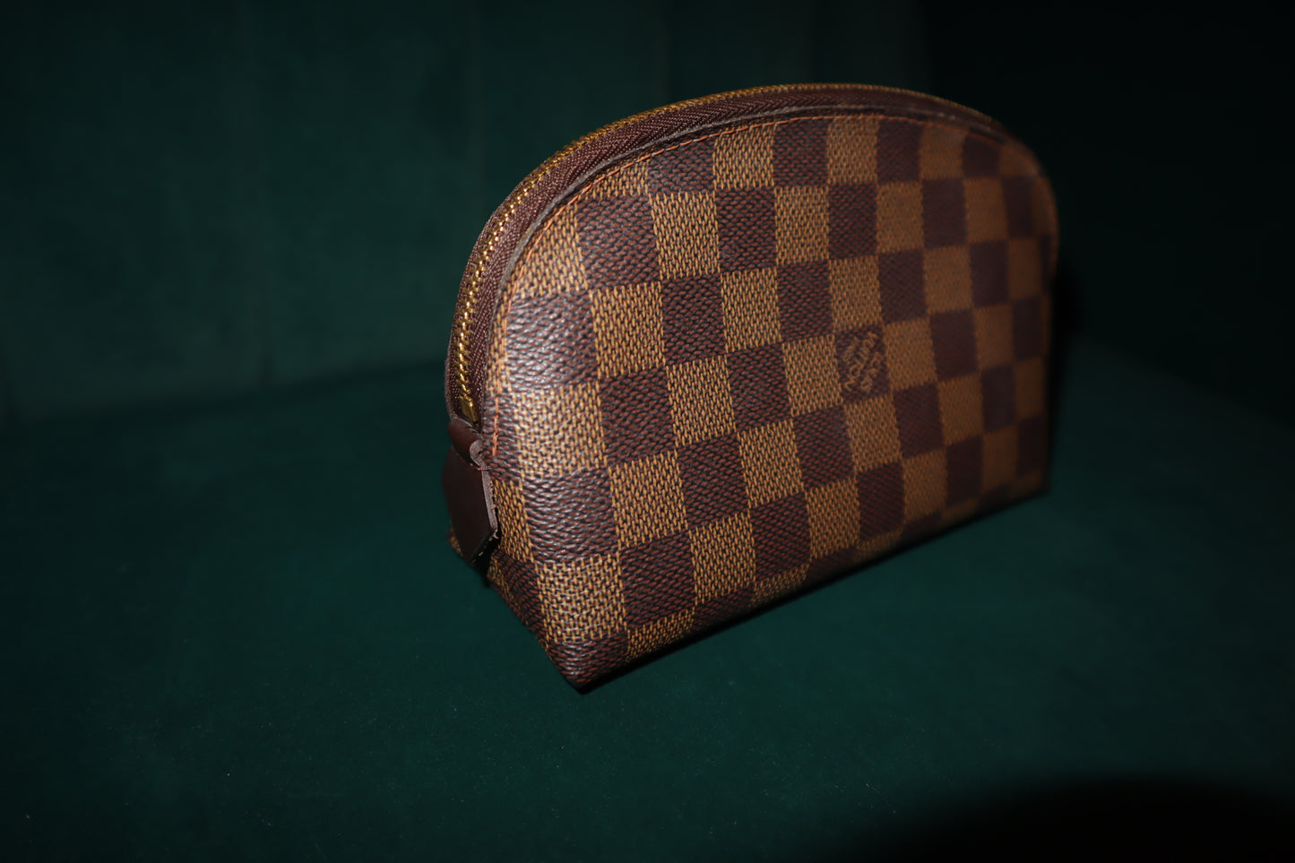 Pre-Owned Louis Vuitton Damier Ebene Cosmetic Pouch