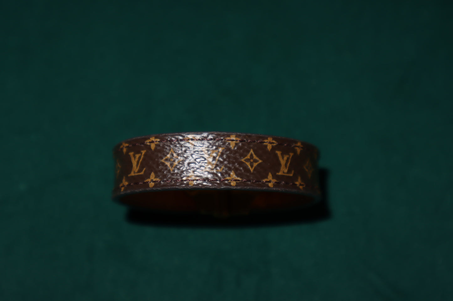 Pre-Owned Louis Vuitton Brown Monogram Canvas Spirit Nano Bracelet