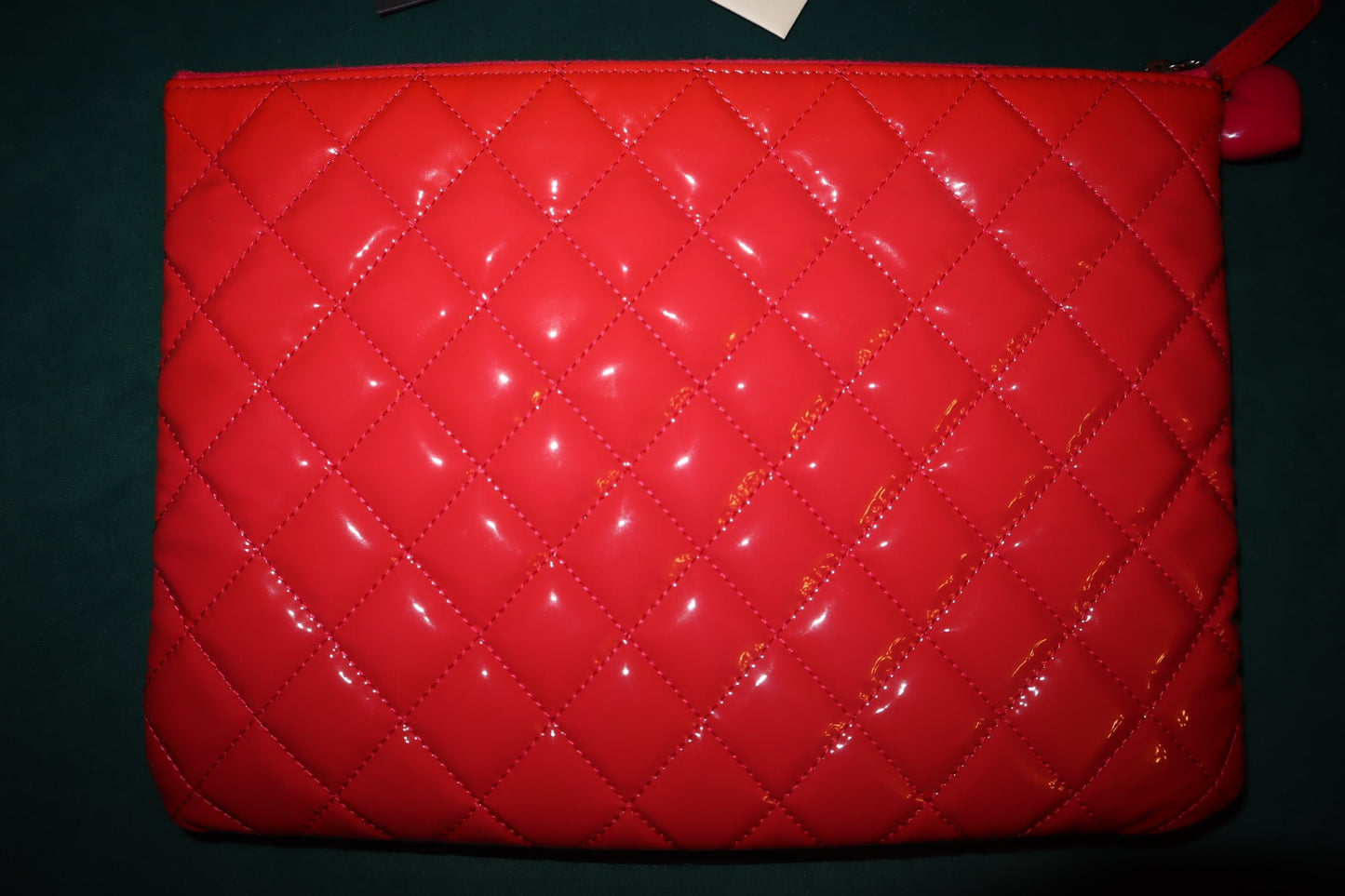 Pre-Owned Chanel Clutch Patent Leather Clutch