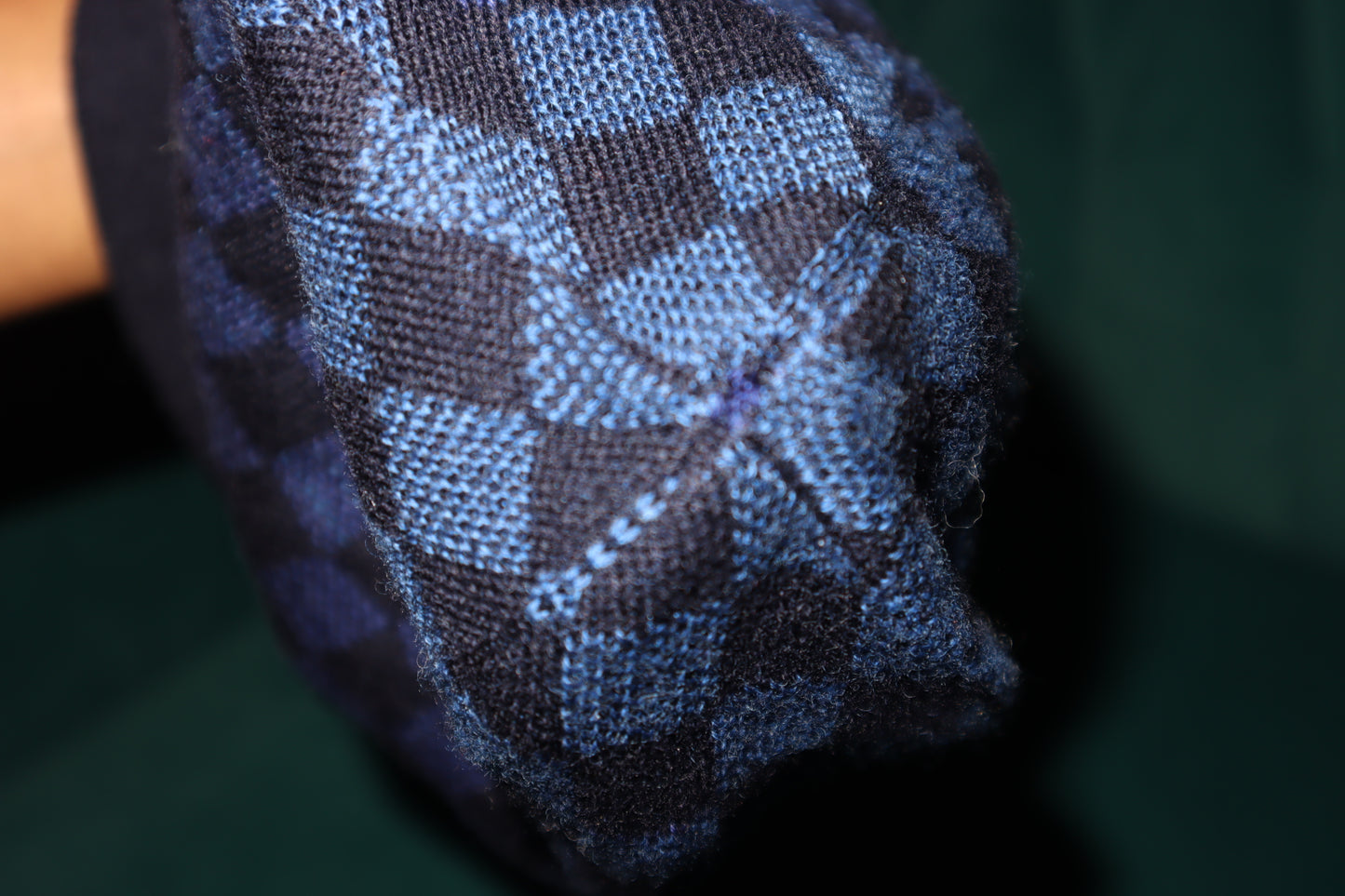 Pre-Loved Louis Vuitton Petit Damier Gradient Beanie