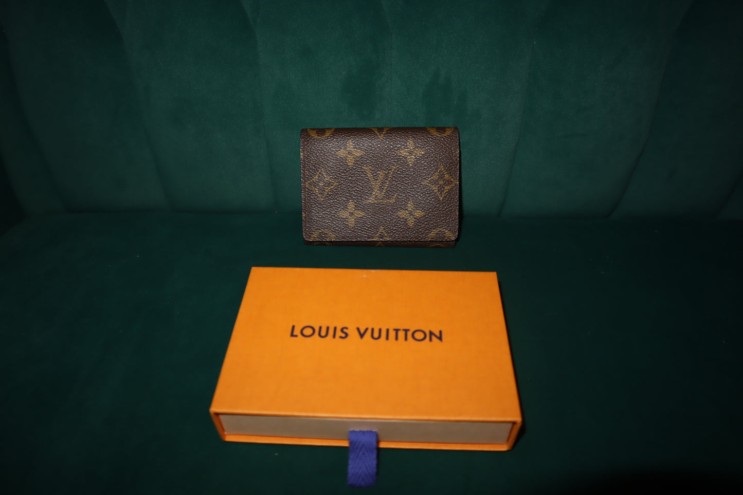 Pre-Owned Louis Vuitton Monogram Card Holder Style 2