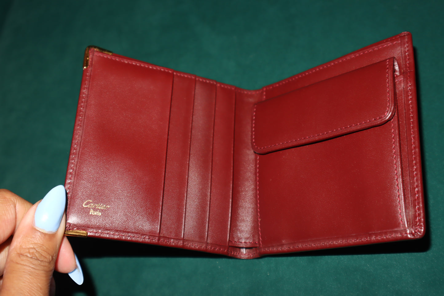 Pre-Owned Cartier Mens Wallet