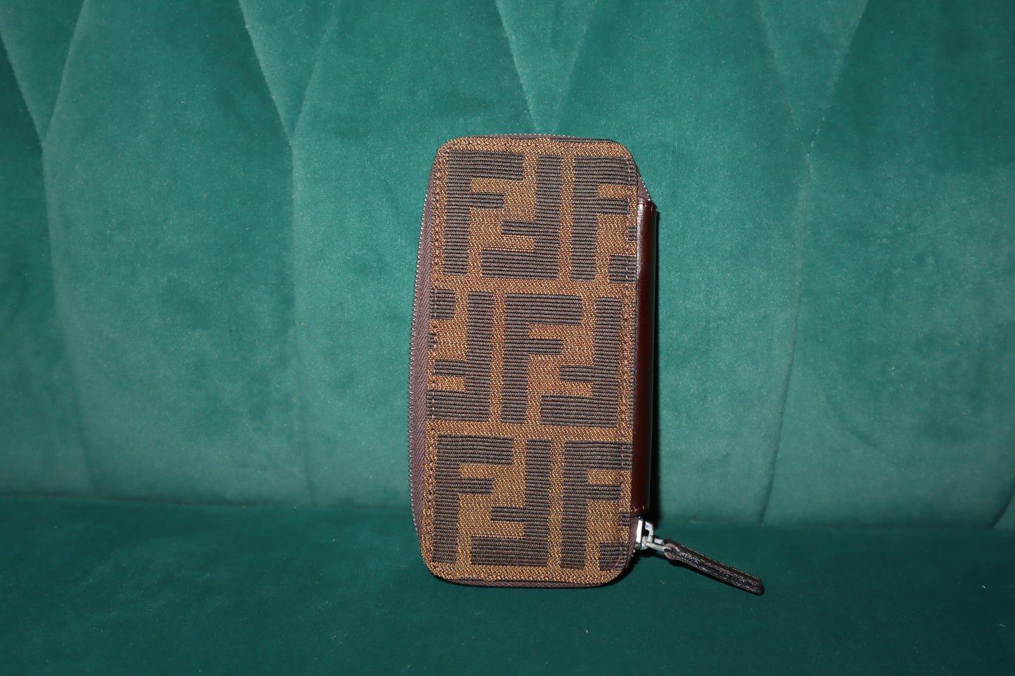 Pre-Owned FENDI Zucca Print Key Holder