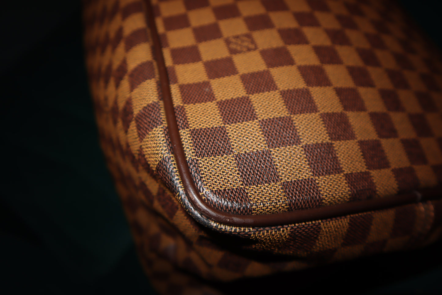 Pre-Owned Louis Vuitton Greenwich GM Damier Ebene GM Brown