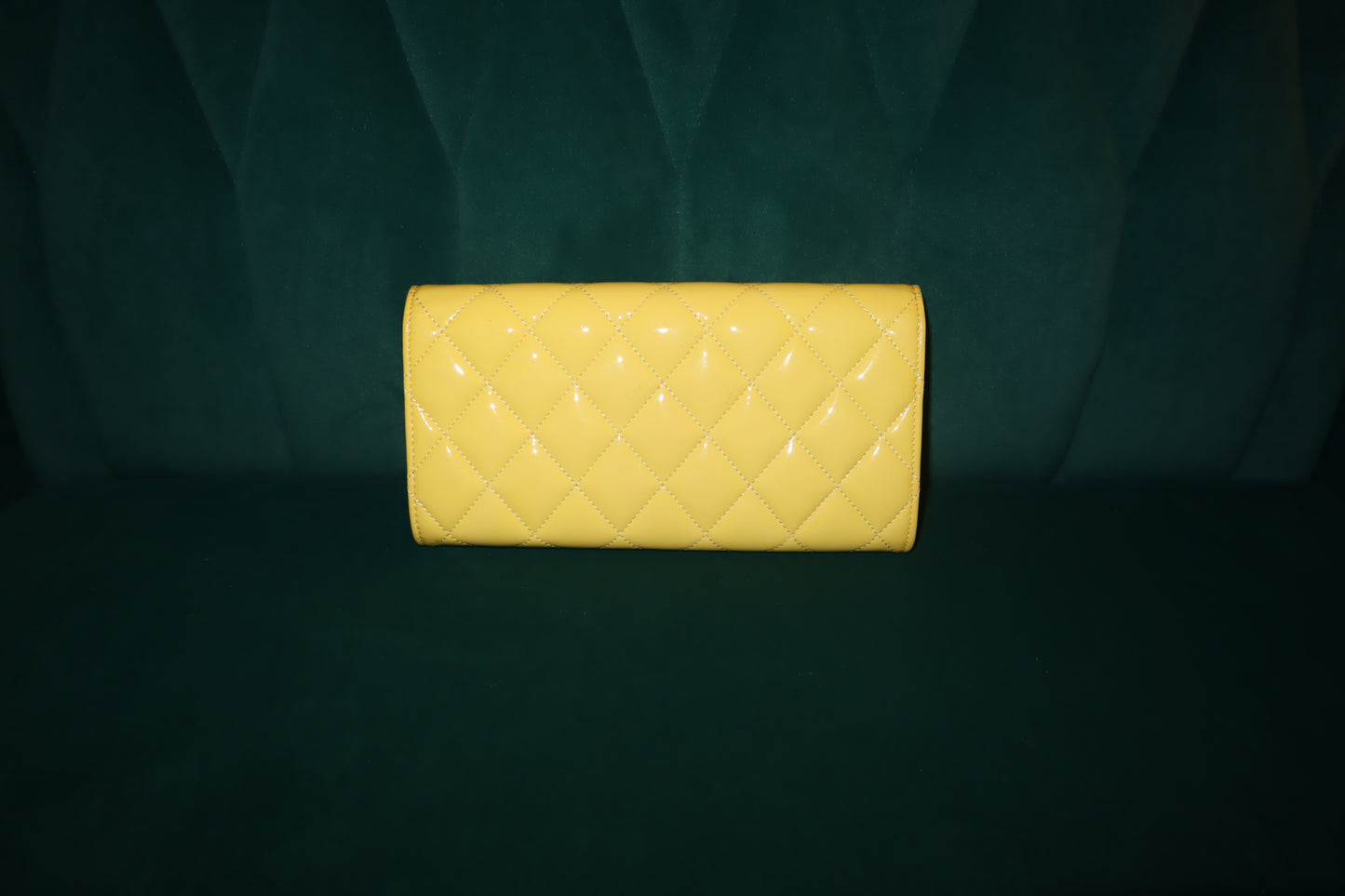 Pre-Owned Chanel Patient Leather Wallet