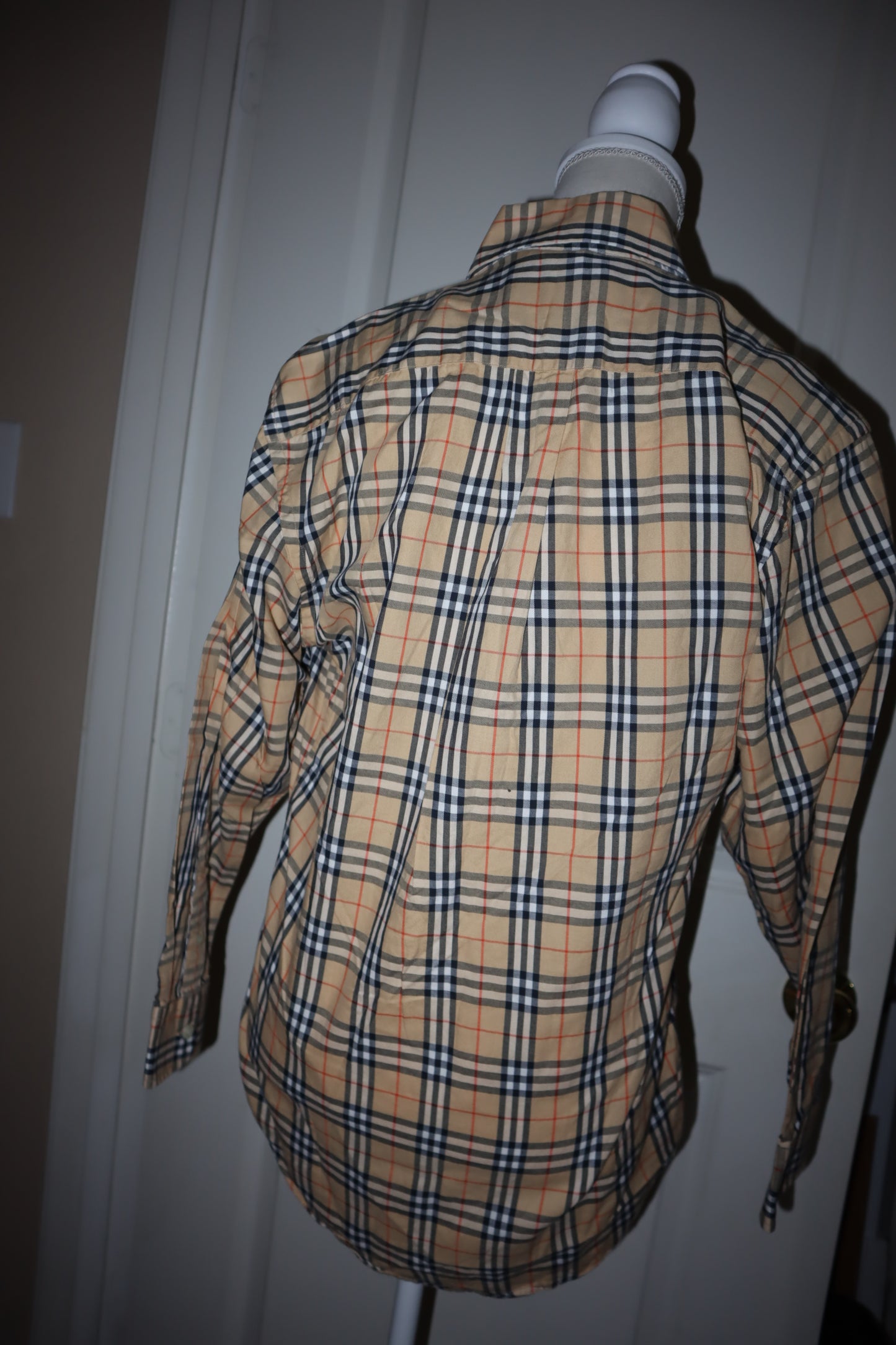 Pre-Owned  Burberrys Nova Check Shirt Small