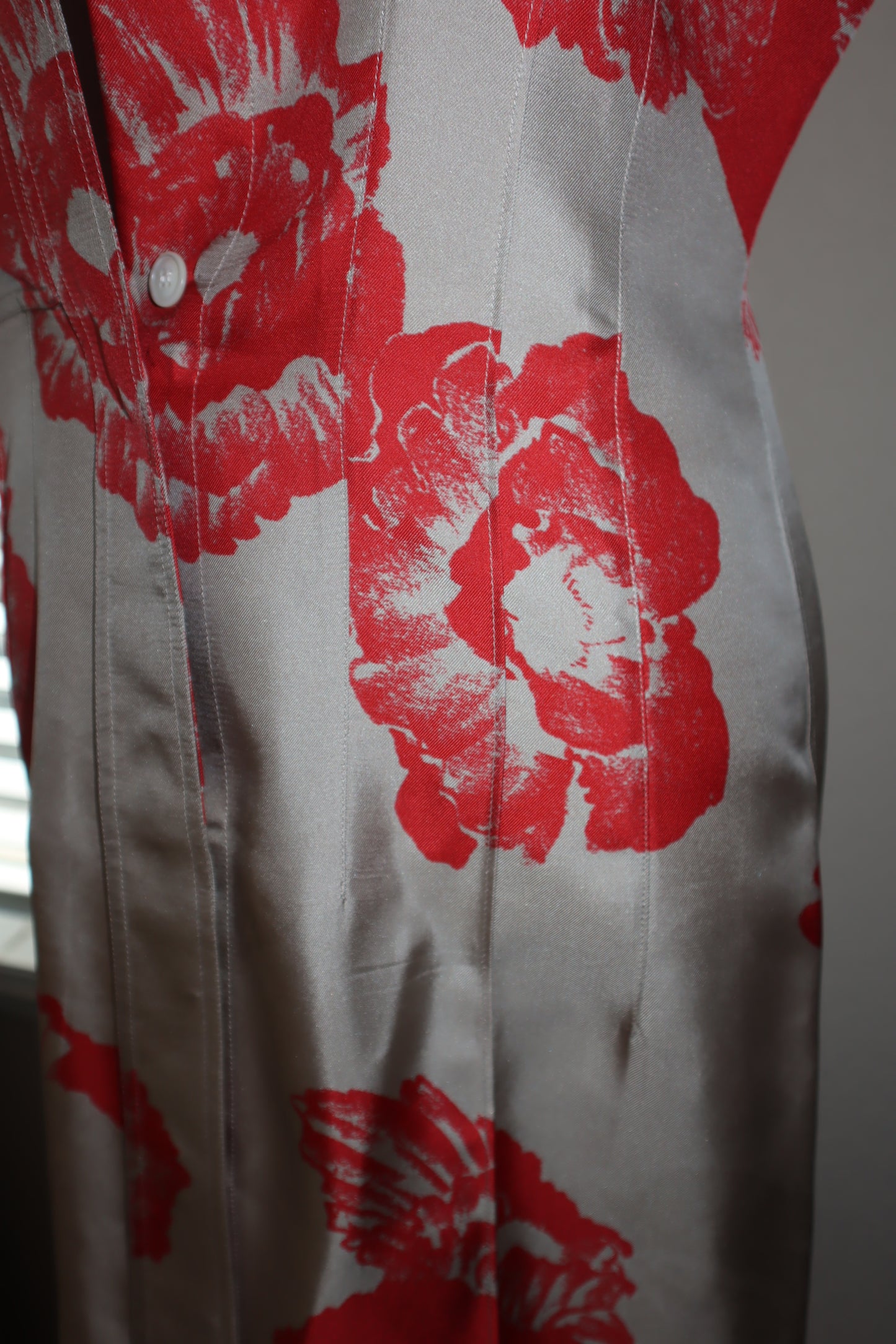 Ferragamo Floral-Print Shirt Dress
