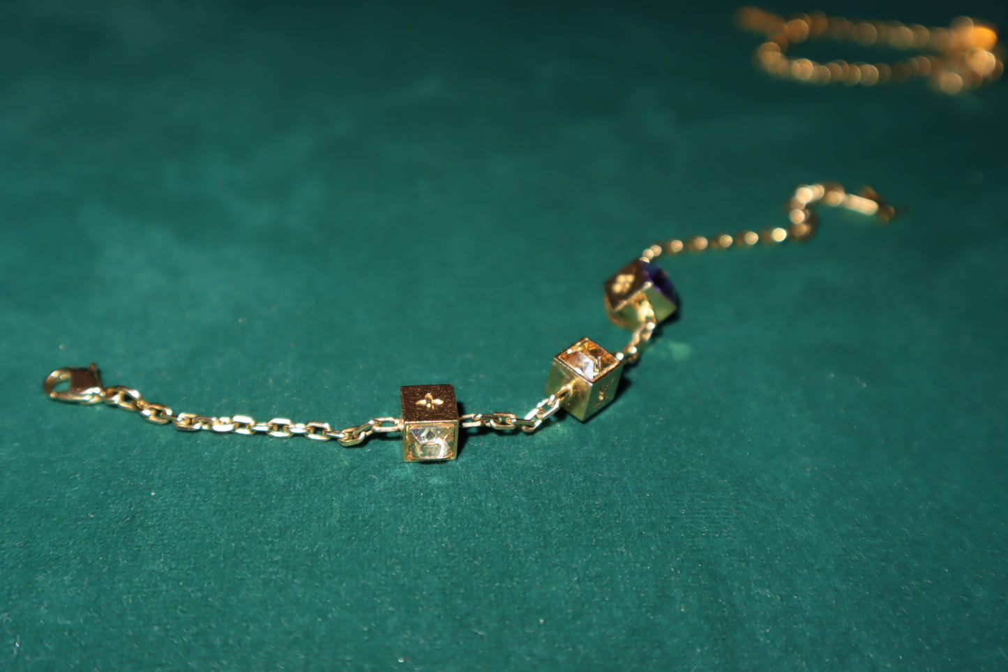 Pre-Owned Louis Vuitton  x Gamble Crystal Bracelet 2