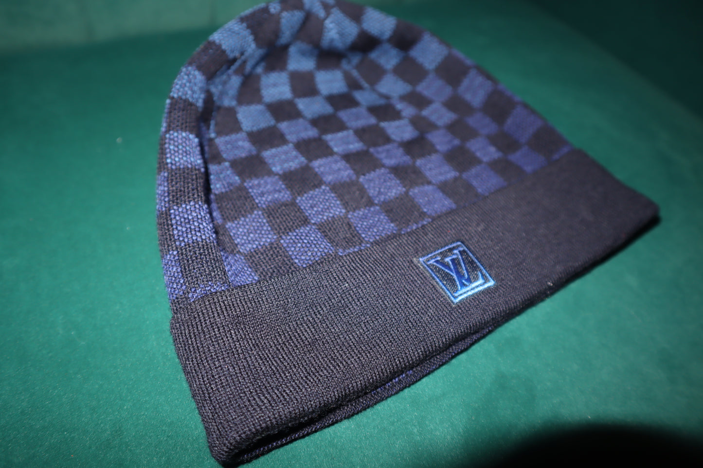 Pre-Loved Louis Vuitton Petit Damier Gradient Beanie