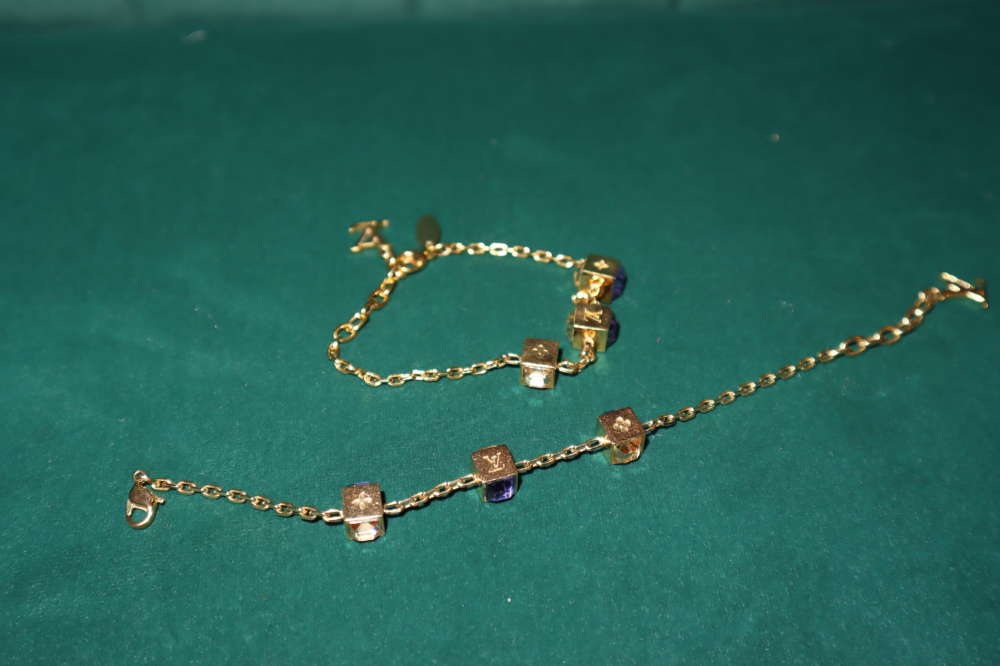 Pre-Owned Louis Vuitton  x Gamble Crystal Bracelet