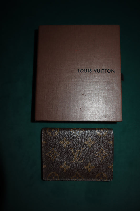 Pre-Owned Louis Vuitton Monogram Card Holder style 1