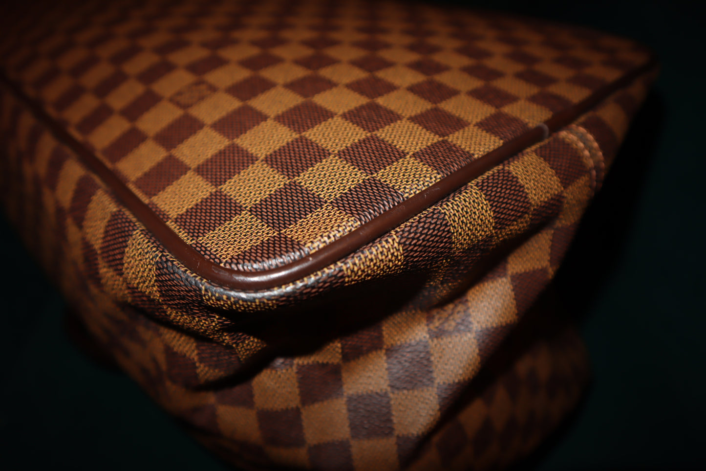 Pre-Owned Louis Vuitton Greenwich GM Damier Ebene GM Brown