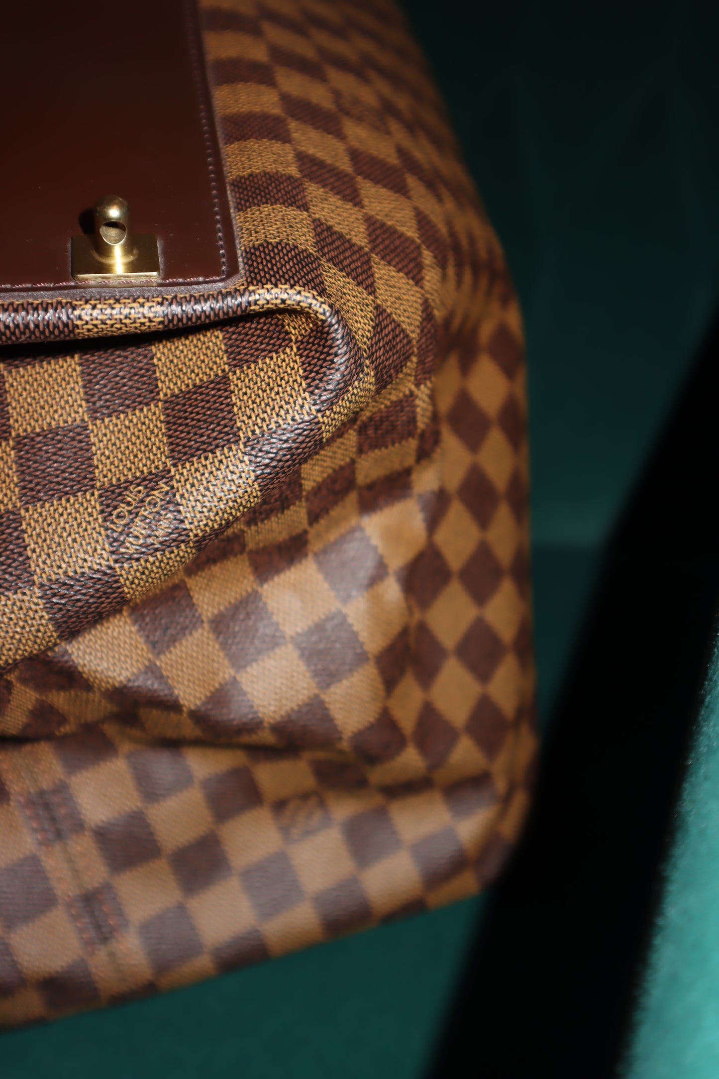 Pre-Owned Louis Vuitton Greenwich GM Damier Ebene GM Brown