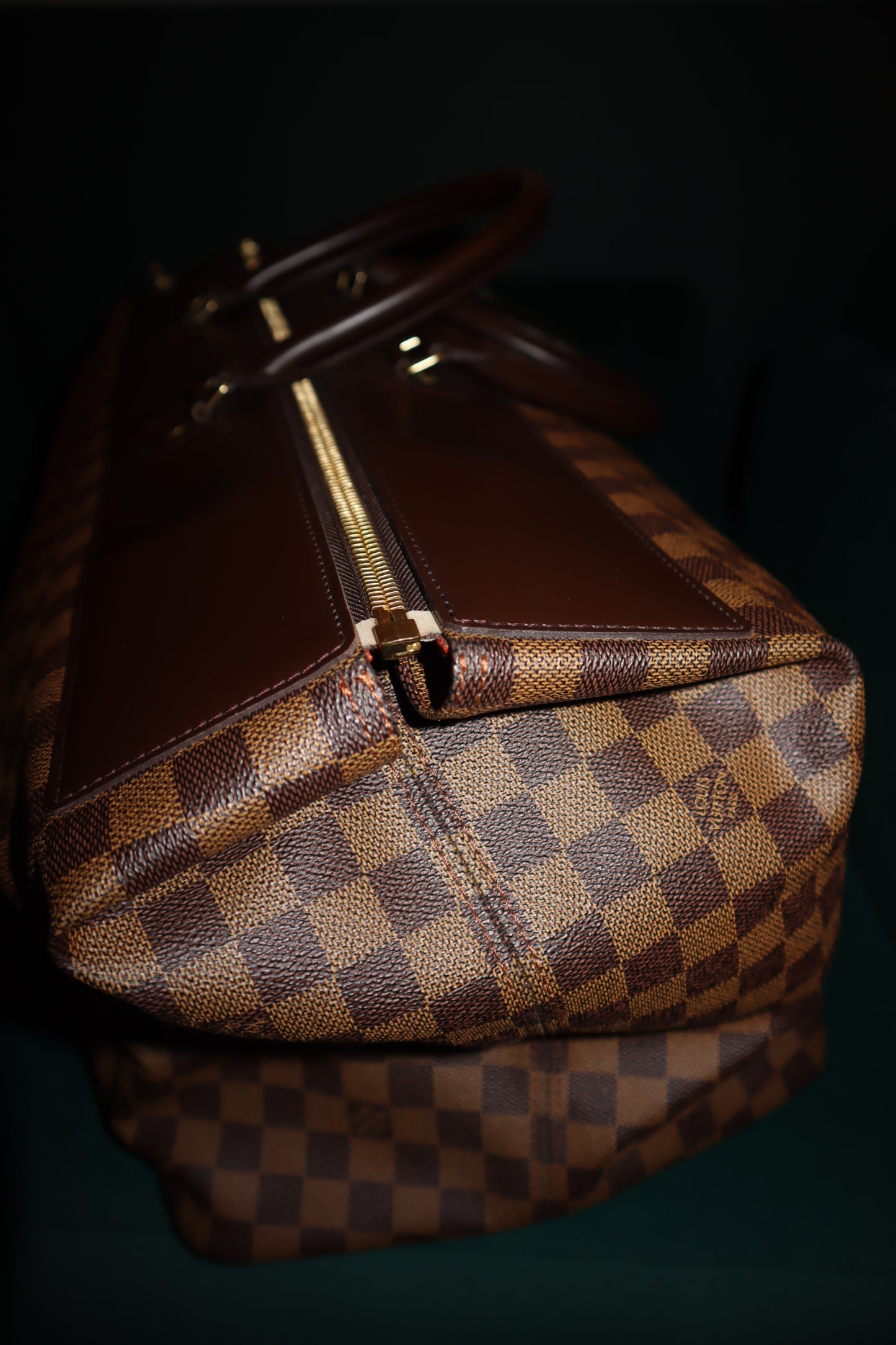 Pre-Owned Louis Vuitton Greenwich GM Damier Ebene GM Brown