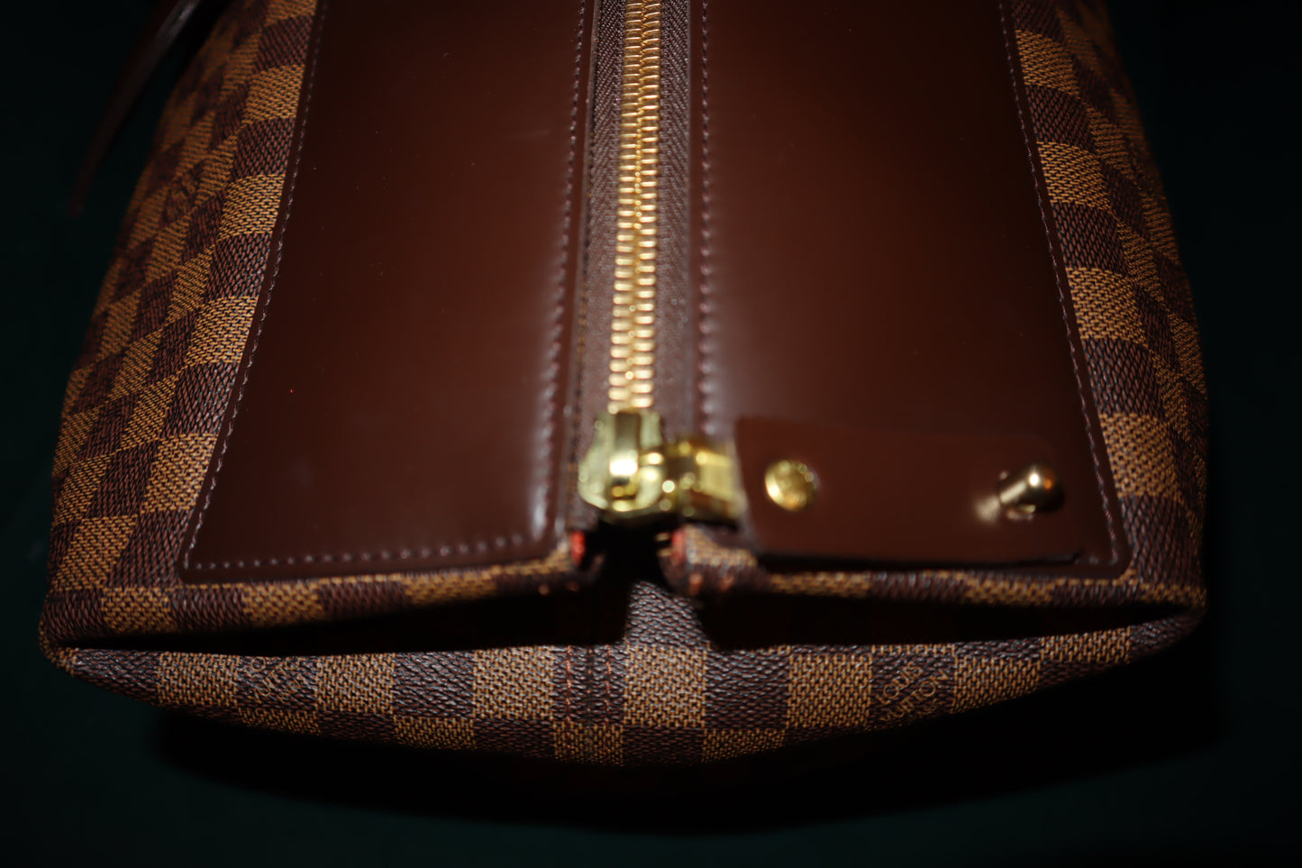 Pre-Owned Louis Vuitton Greenwich GM Damier Ebene GM Brown