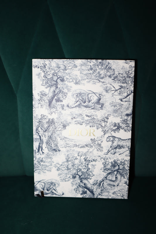 Christian Dior Blue Novelty Limited-edition Item Notebook