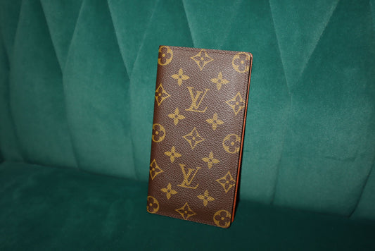 Louis Vuitton Brazza Monogram Long Wallet Pre-Loved LIKE NEW