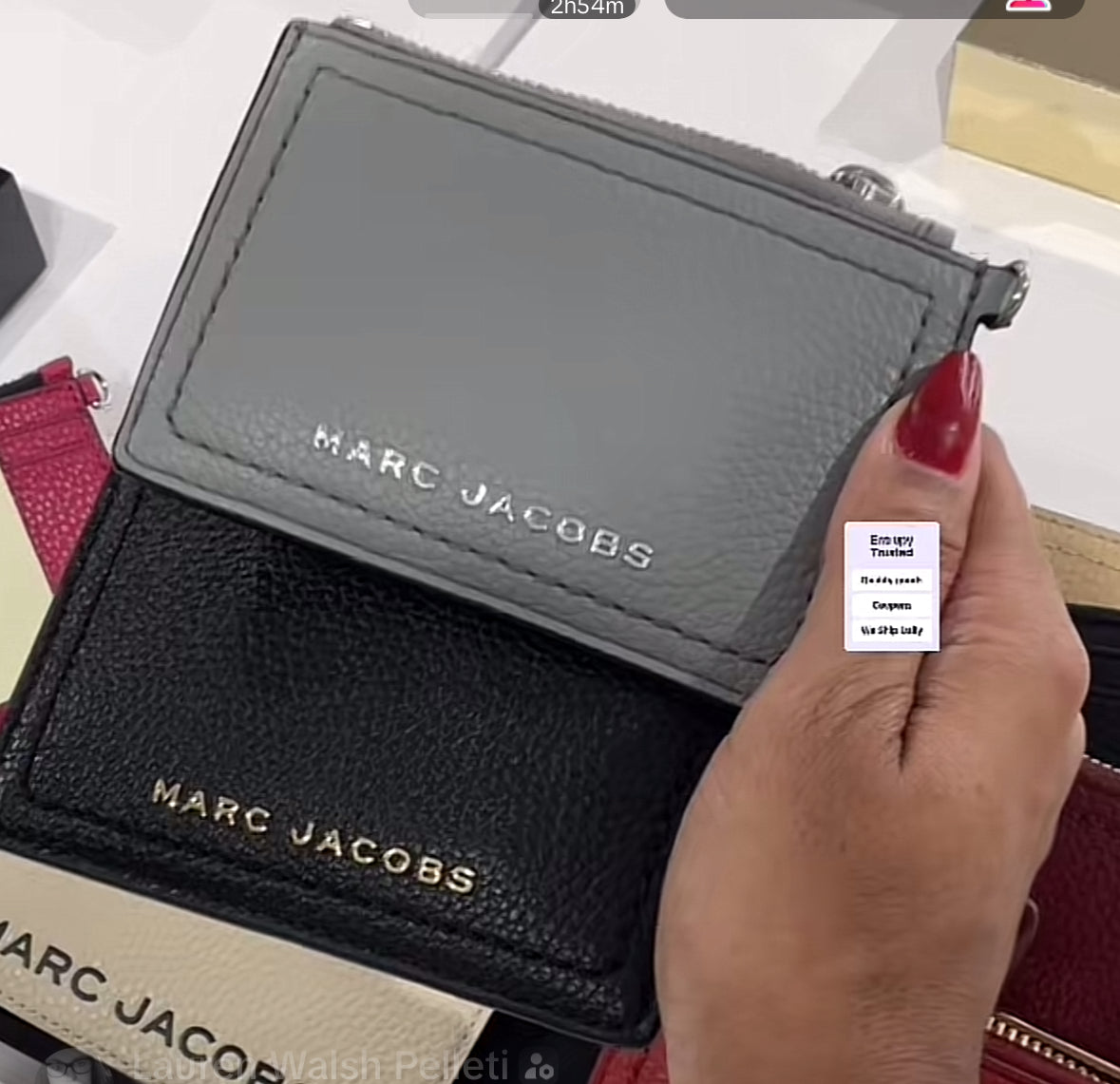 Marc Jacobs Zip Wallet (Black)